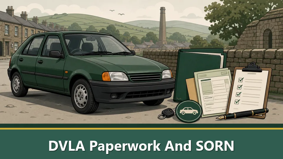 DVLA Dokumentacja i SORN